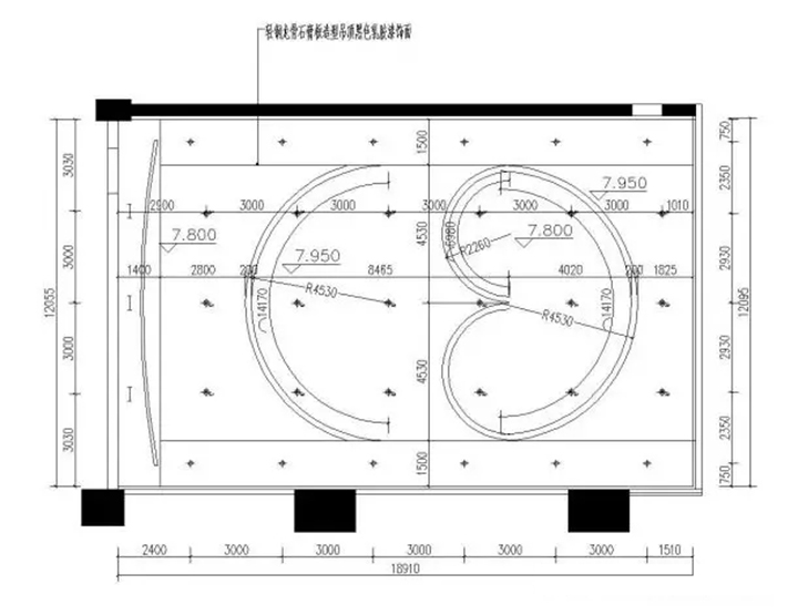 順德宏晟國際影城天花設計圖 順德宏晟國際影城天花設計圖