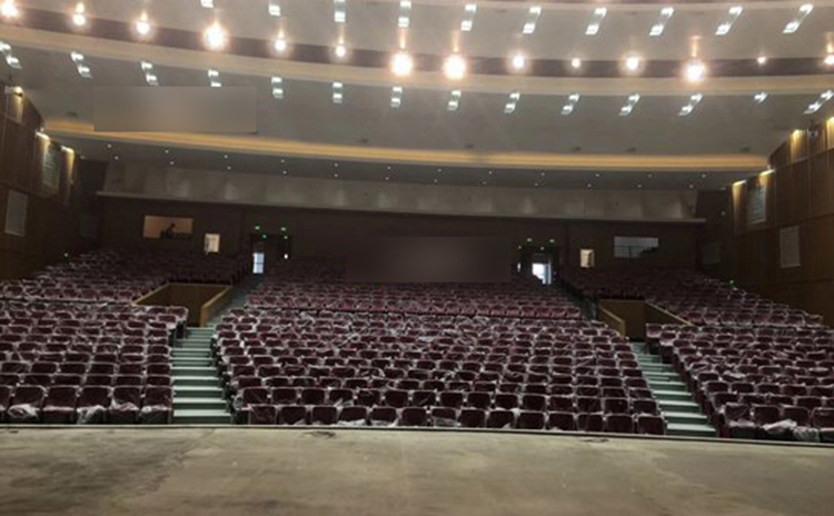 青海西寧會展中心吸音板工程