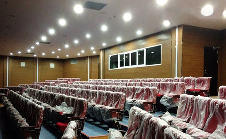 浙江麗水文化藝術(shù)中心木質(zhì)吸音板聲學(xué)工程 浙江麗水文化藝術(shù)中心木質(zhì)吸音板聲學(xué)工程