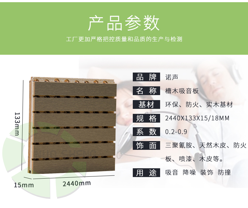 槽木吸音板參數 槽木吸音板參數